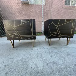 West Elm Roar-Rabbit Bedside Tables End Tables Cabinet Dressers Nightstands.