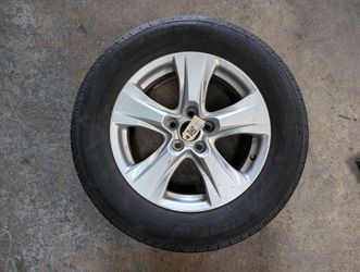 Wheel Rim 17 w Tire 22565 R17 2021 Toyota RAV4 42611-0R390 2019 2020 2022 X (T3816)