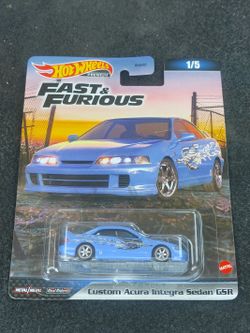 Hot Wheels Fast And Furious Acura Integra GSR