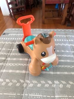Baby Walker Ride Plays Music Bouncing new