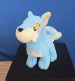 2004 McDonald's NeoPets Blue Lupe 4" Plushie