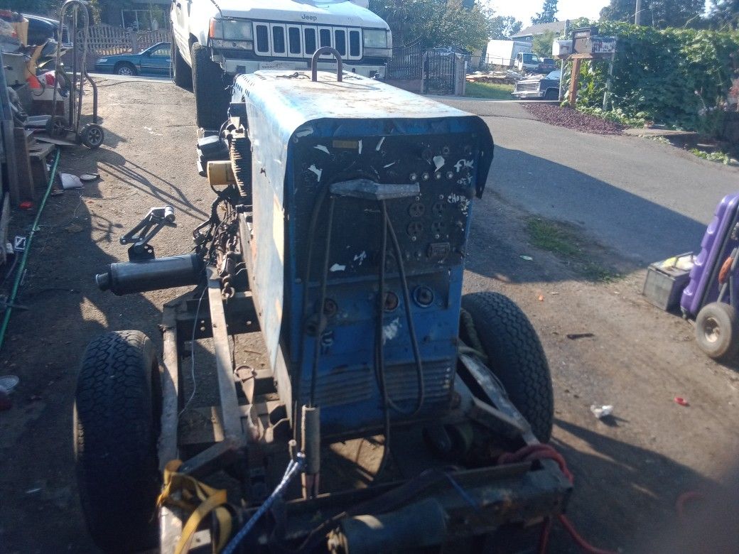 Miller Bobcat Gen /Welder On Trailer