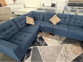 Blue Sectional