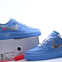 Nike Air Force 1 Low Off White Mca University Blue 38