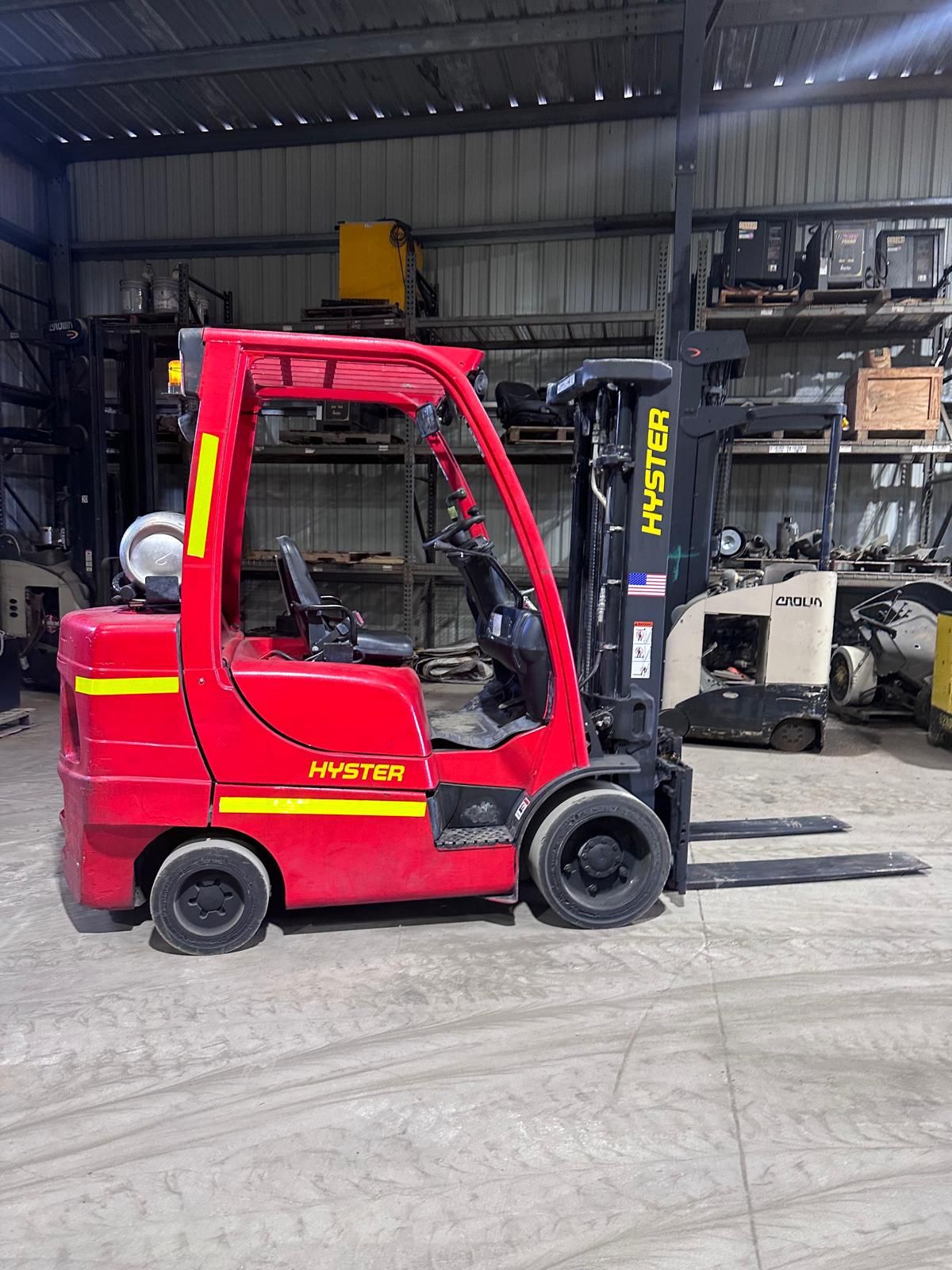 2012 Hyster 7000 lbs capacity forklift
