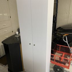 White cabinet - Perfect Condition.
