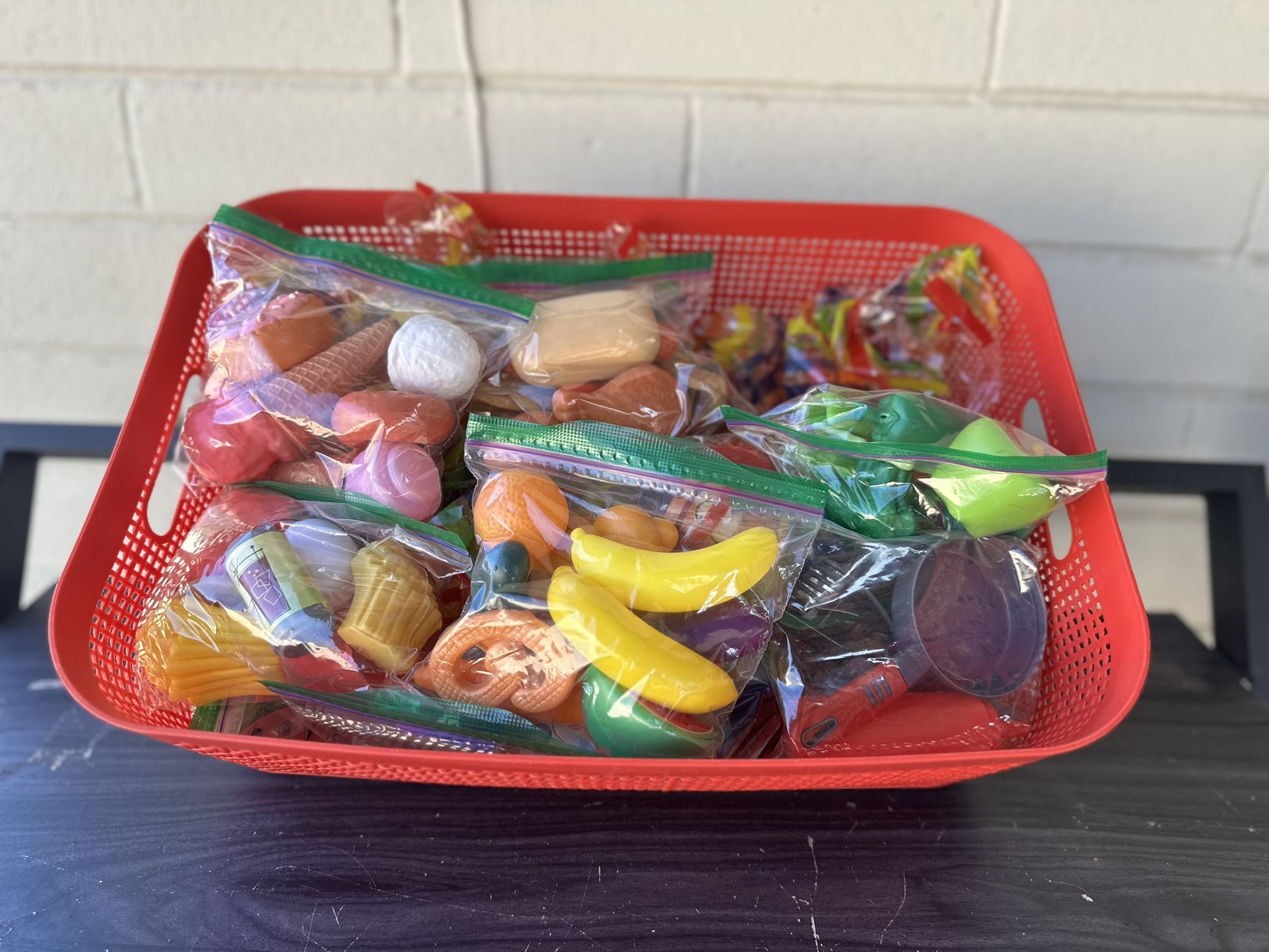 Assorted Kids Play Food Set