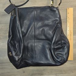 Coach Navy Hobo Purse