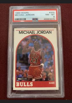 Michael Jordan NBA hoops psa graded
