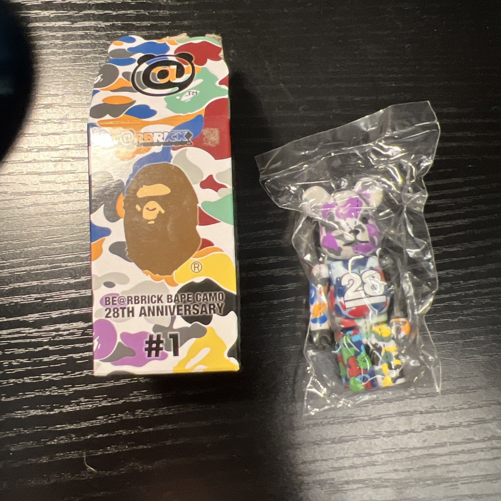 Bape X Bearbrick 28th Anniversary Camo #1 Secret Addition