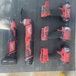 M18 &M12 Milwaukee Tools 