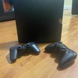 PS3 Slim 160GB with 2 Controllers