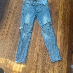 Purple Jeans Size 33