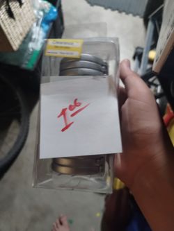 Shower ring and rust free shower ring 1 each