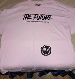 Brand New The Future Pink And Black T-shirt 3XL