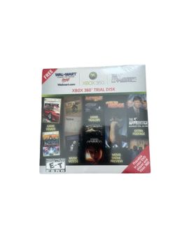 Walmart Trial Xbox 360 Game Demo Disc *SEALED*  collectible