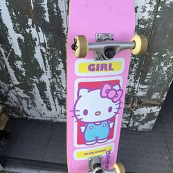 Hello Kitty Skateboard