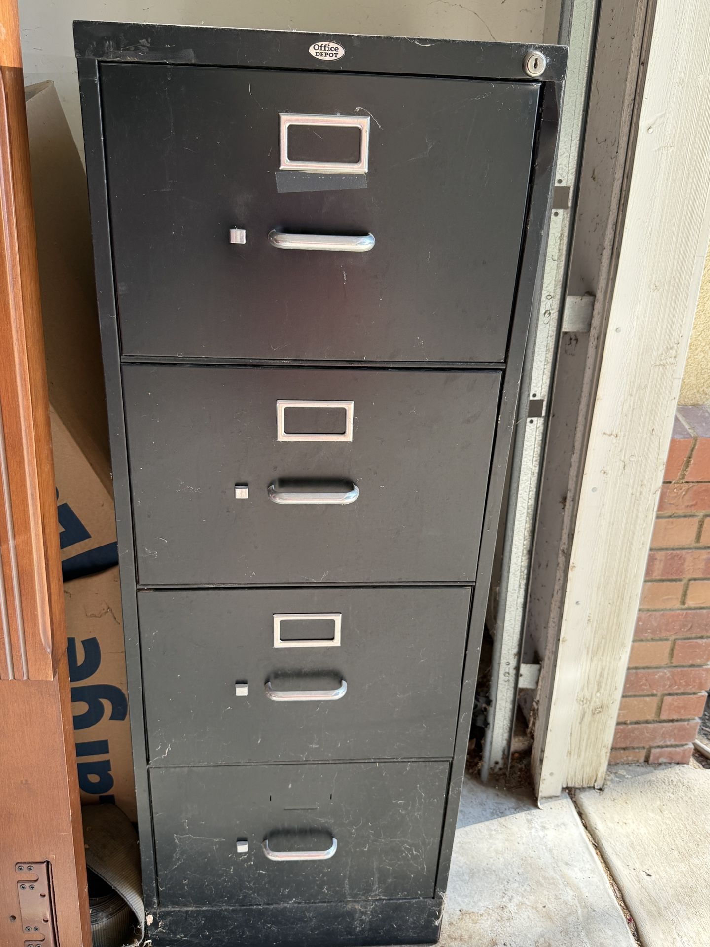 Four Drawer File Cabinet