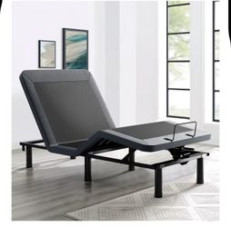 Twin XL Adjustable Bed Frame with Wireless Remote, Zero Gravity, Head & Foot Incline, Anti-Snore, Memory Presets, Quiet Motor, Electric Bed with Adjus