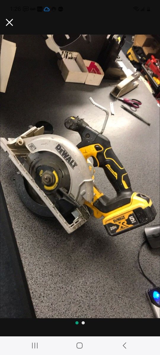 Dewalt Circular Saw Perfect Condition 105.00