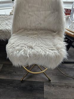 Custom Fur Chairs For Sale