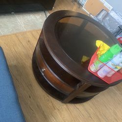 Coffee table with drawer