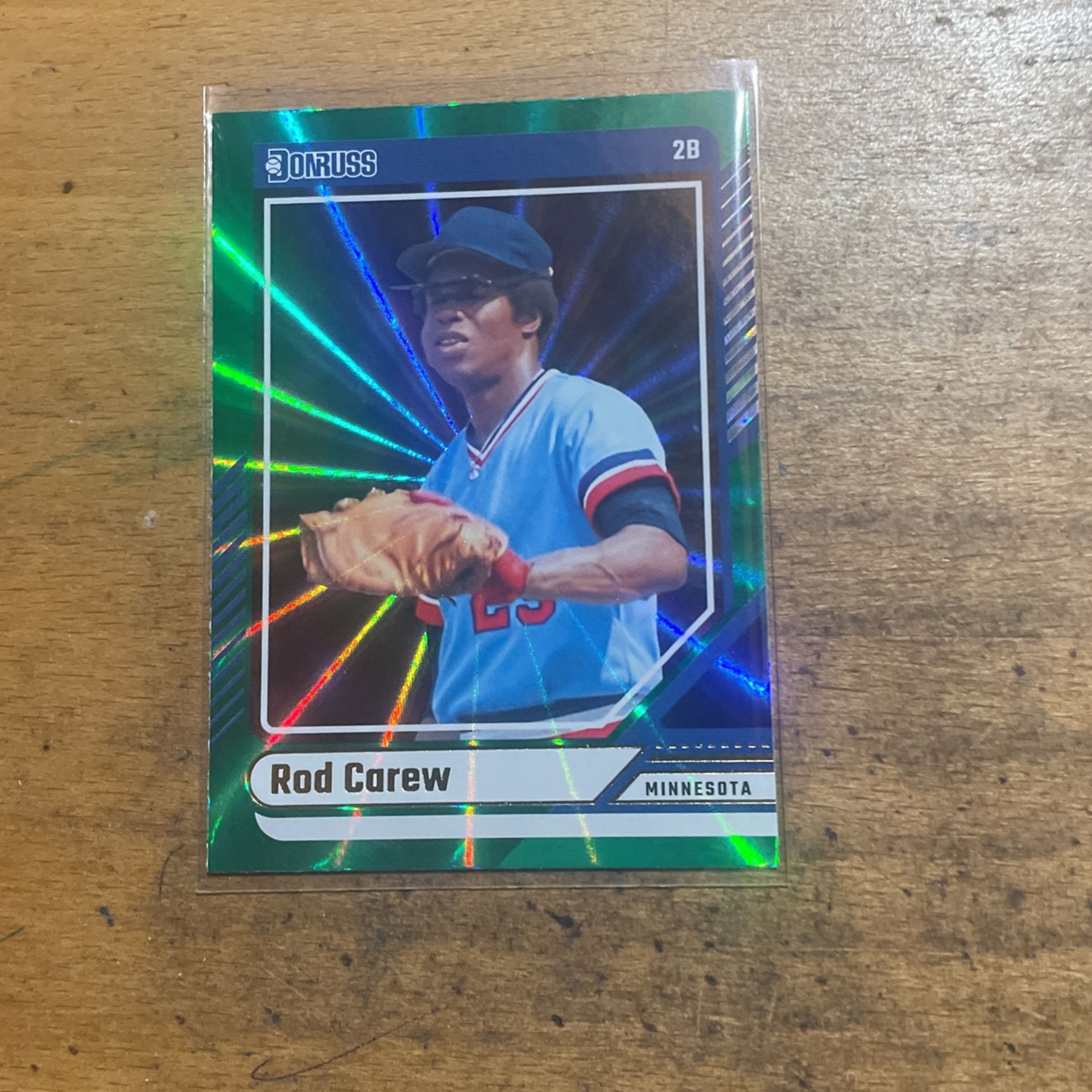 2024 DONRUSS ROD CAREW FOIL CARD