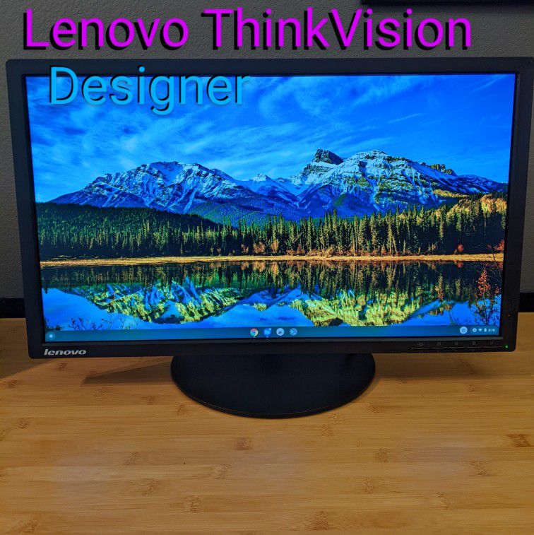 Lenovo Desinger Think Vision Monitor 24" TPTP24P Height Adjustable Design