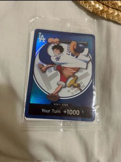 2026 Dodgers one piece card