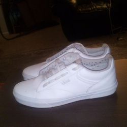 White Vans Off The Walls Shoes