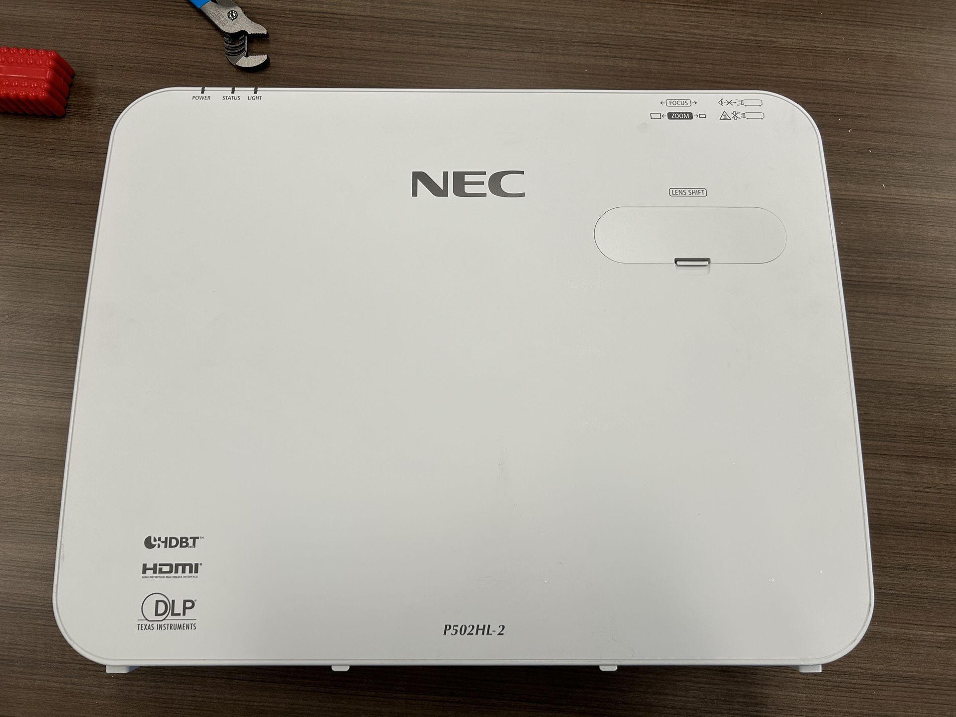 NEC Display P502HL-2 3D Ready DLP Projector - 4K- HDTV - 16:9 - Front, Ceiling - Laser