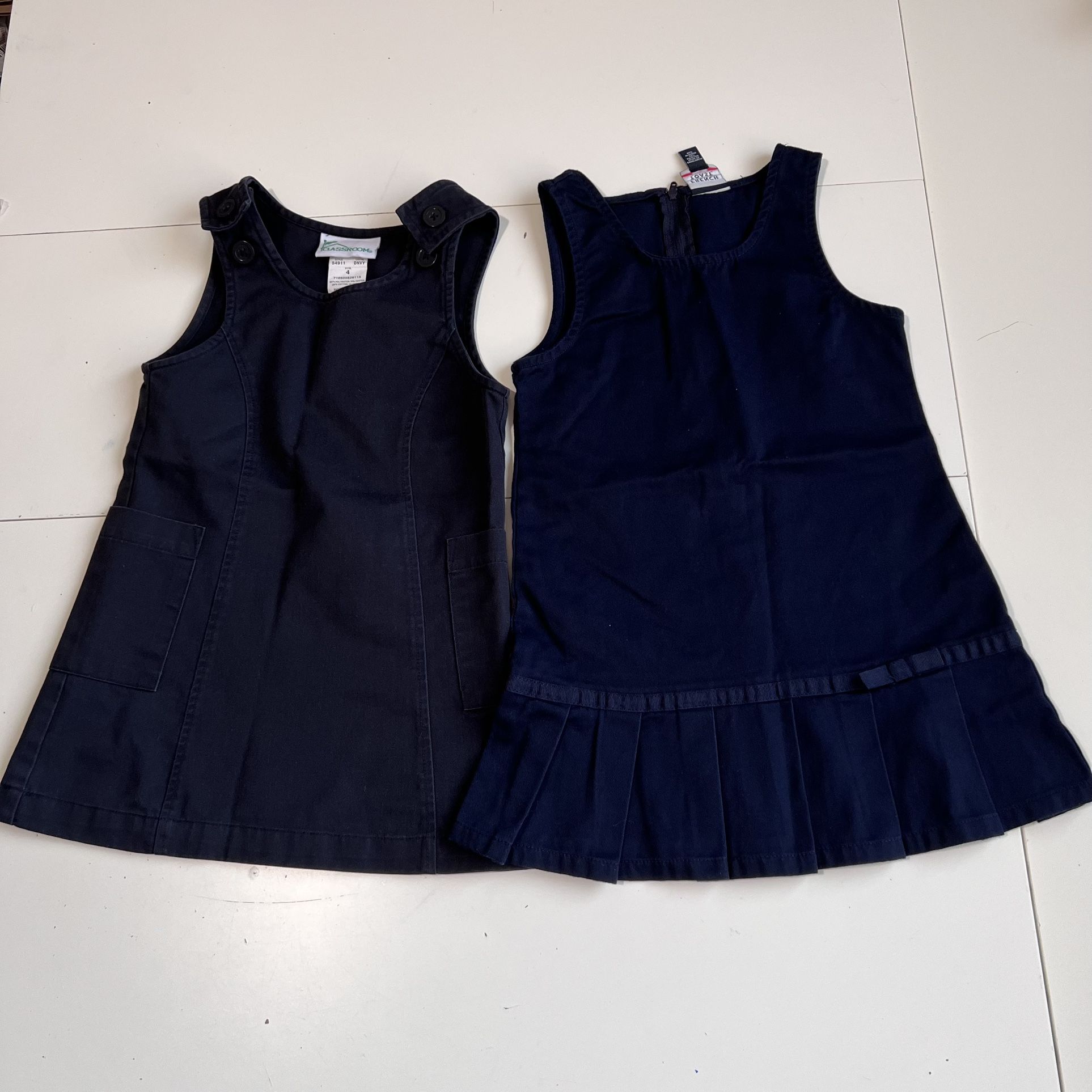 Girls School Uniform Dresses Size 4 French Toast & Classroom