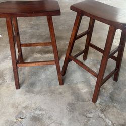 Wooden Bar Stools 