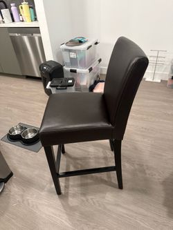 Crate and barrel bar stools - counter height