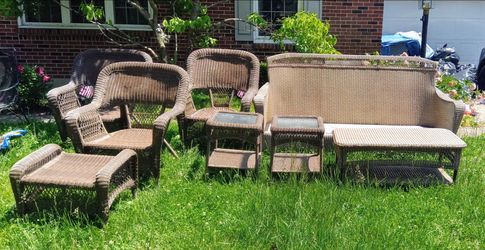 Outdoor Wicker patio set