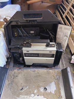 Old VHS camcorder