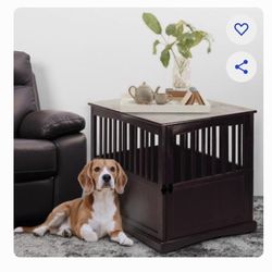 Dog Crate End Table