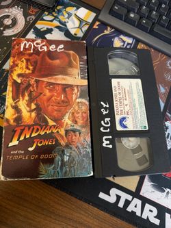 Indiana Jones and the Temple of Doom VHS