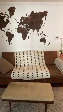 African Mud Cloth with Arrow Pattern