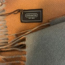 COACH CASHMERE SCARF