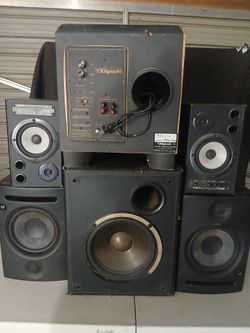 Studio Monitors & Powered Subs Audio Bundle