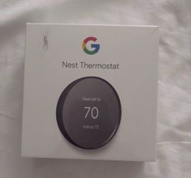 Brand New Google Nest Smart Thermostat (Charcoal) - Sealed Box