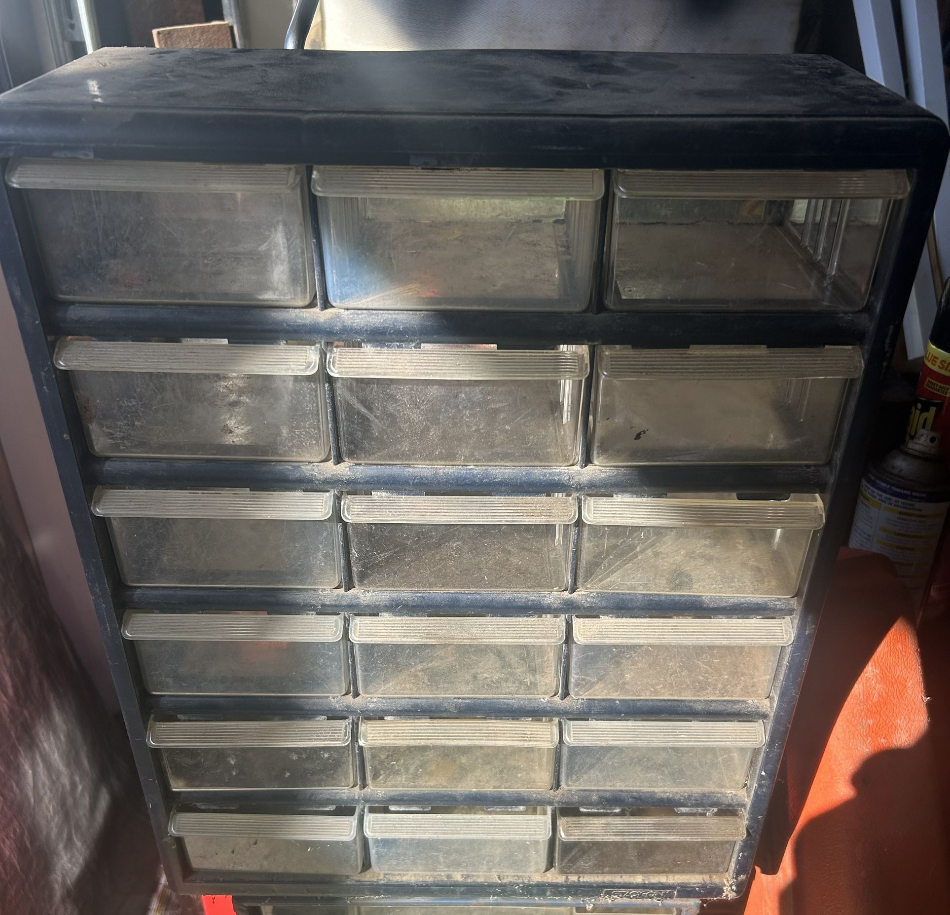 Plastic/Metal Storage Drawer Organizer