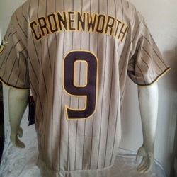 San Diego Padres Jake Cronenworth pinstripe Road Jersey Men 40/M