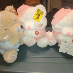 3 New Baby Stuffed Bears Only $5 Each