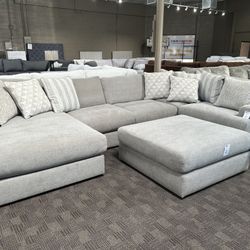 Huge Grey Sectional Couch