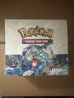 Pokemon Stellar Crown Booster Box Sealed