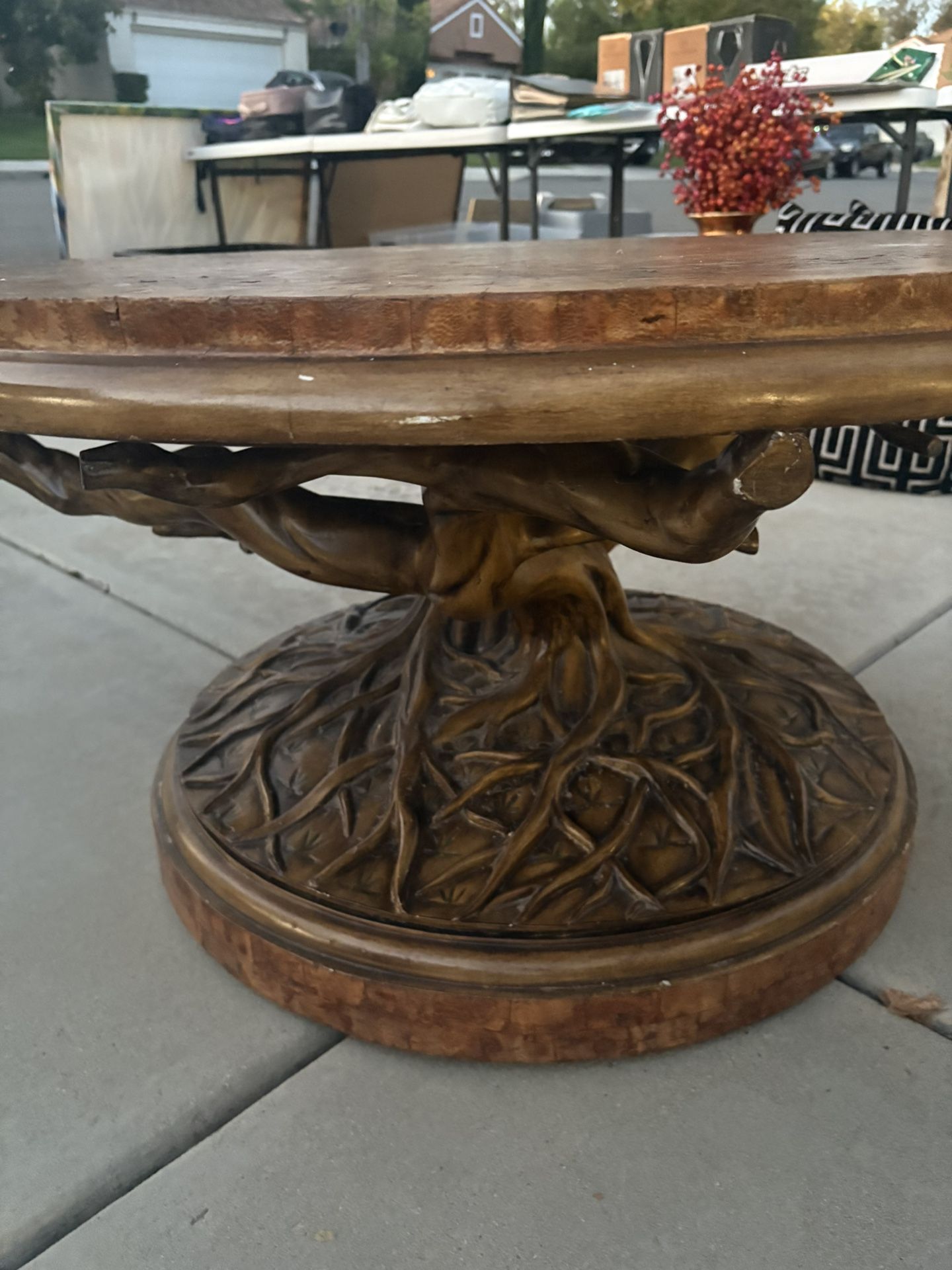 Antique Oak Coffee Table