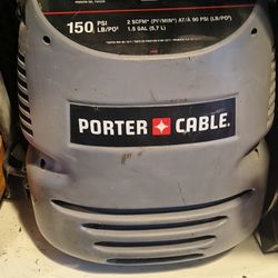 Porter-Cable 1.5-gallon oil-free air compressor. 