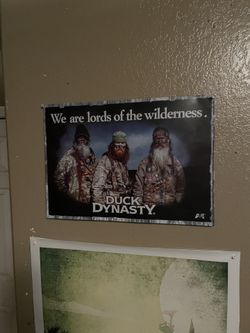 Metal Duck Dynasty Sign
